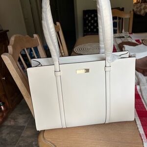 Kate Spade Cream Tote Bag